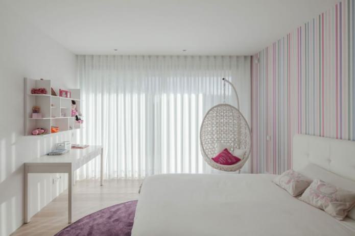 conception de chambre moderne pour fille