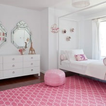 Aménagement d'une chambre pour une fille : photo, Caractéristiques de conception-7