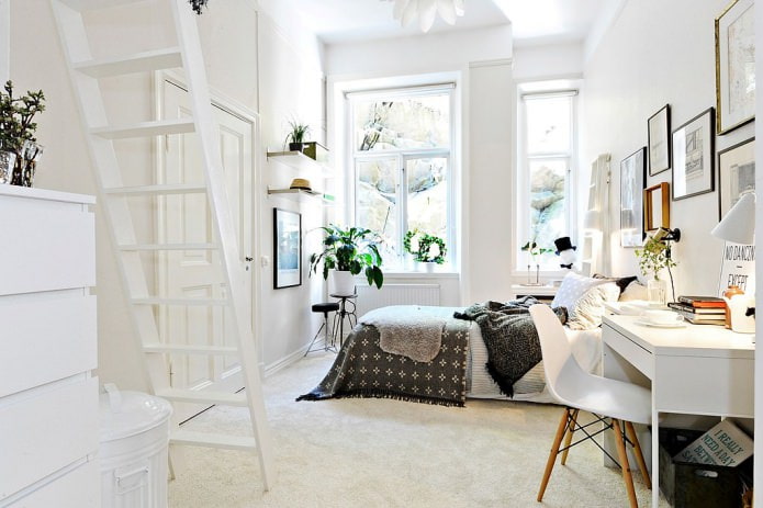 Chambre de fille style scandinave
