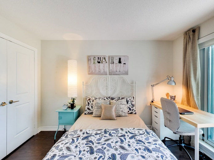 conception d'une chambre pour une fille