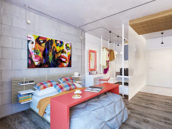 conception d'une chambre pour une fille