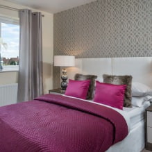 Décoration de chambre avec papier peint gris : 70 meilleures photos d'intérieur - 5