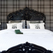 Décoration de chambre avec papier peint gris : 70 meilleures photos d'intérieur-13