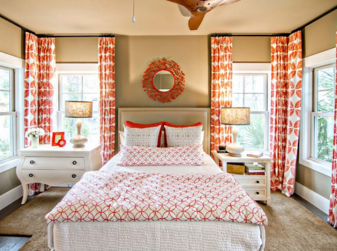 beige-orange room