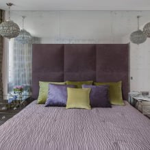 Conception des murs de la chambre : choix des couleurs, options de finition, 130 photos à l'intérieur-18