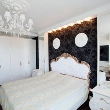 Décoration murale dans la chambre : choix des couleurs, options de finition, 130 photos de l'intérieur-22