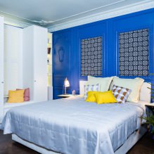 Conception des murs de la chambre : choix des couleurs, options de finition, 130 photos à l'intérieur-20