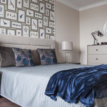 Conception des murs de la chambre : choix des couleurs, options de finition, 130 photos de l'intérieur-2