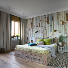 Conception des murs de la chambre : choix des couleurs, options de finition, 130 photos de l'intérieur-16