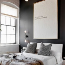 Conception des murs de la chambre : choix des couleurs, options de finition, 130 photos de l'intérieur-4