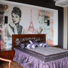 Conception des murs de la chambre : choix des couleurs, options de finition, 130 photos à l'intérieur-21