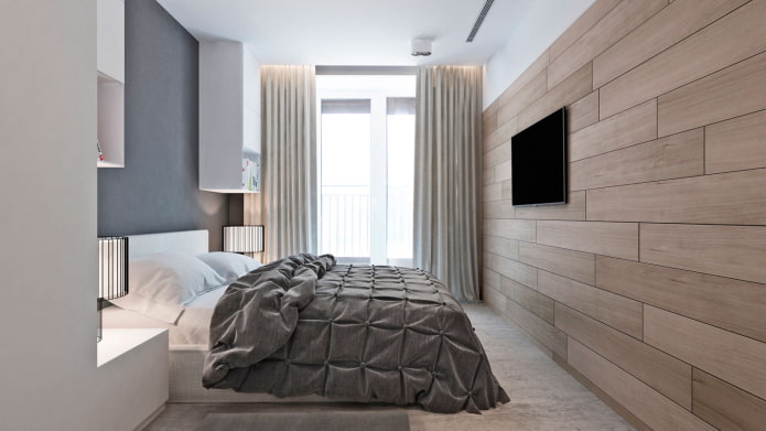 Chambre dans un appartement de trois pièces