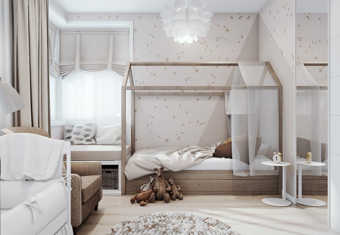 Chambre d'enfant pour fille