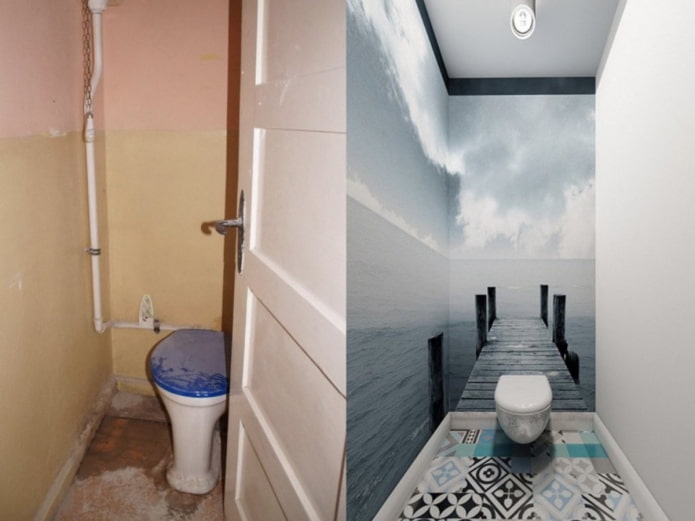 rénovation de salle de bain dans une Khrouchtchevka
