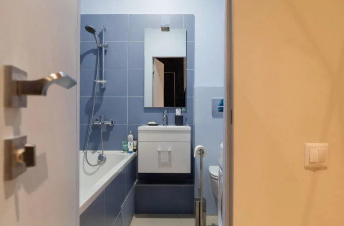 petite salle de bains combinée