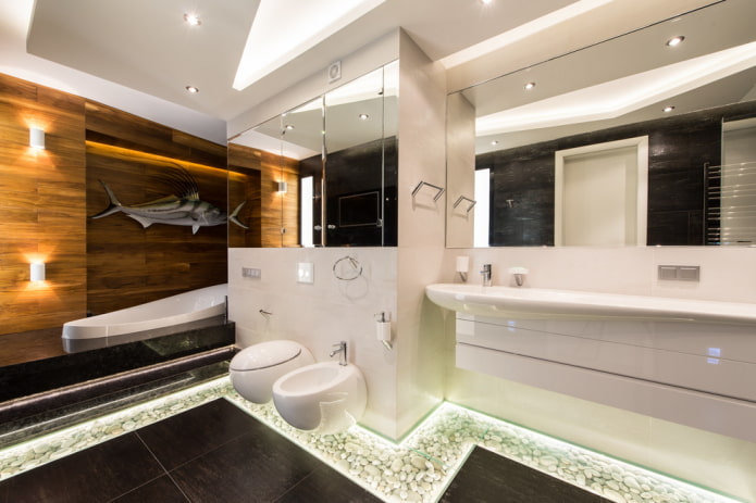 finition salle de bain combinée