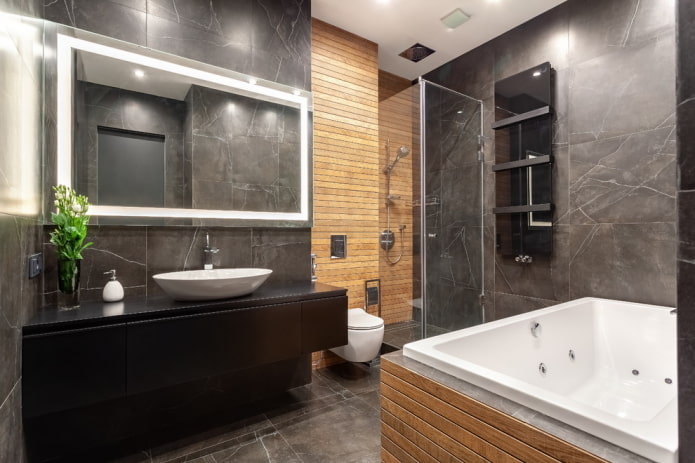 finition salle de bain combinée