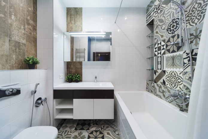 finition salle de bain combinée