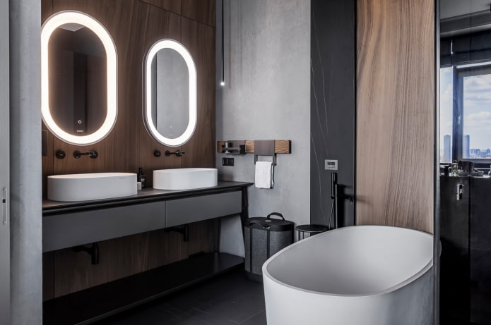 salle de bain de style Japandi