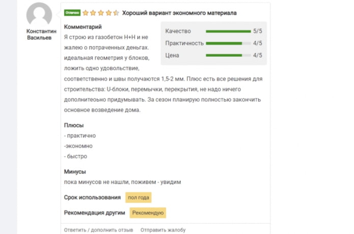 review