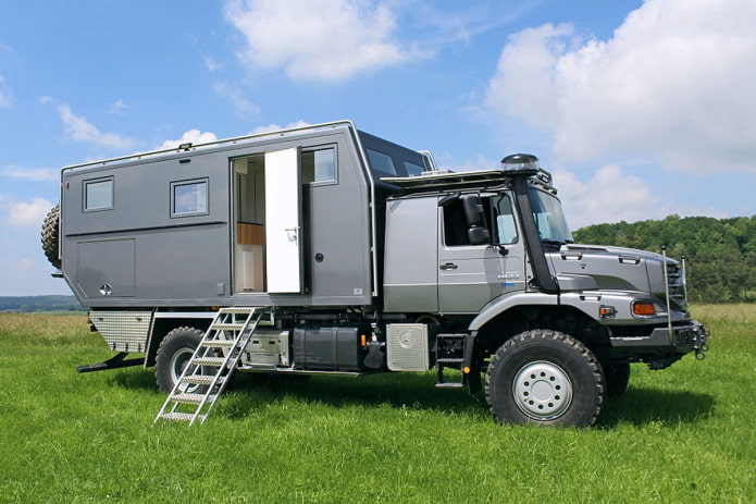 motorhome outside