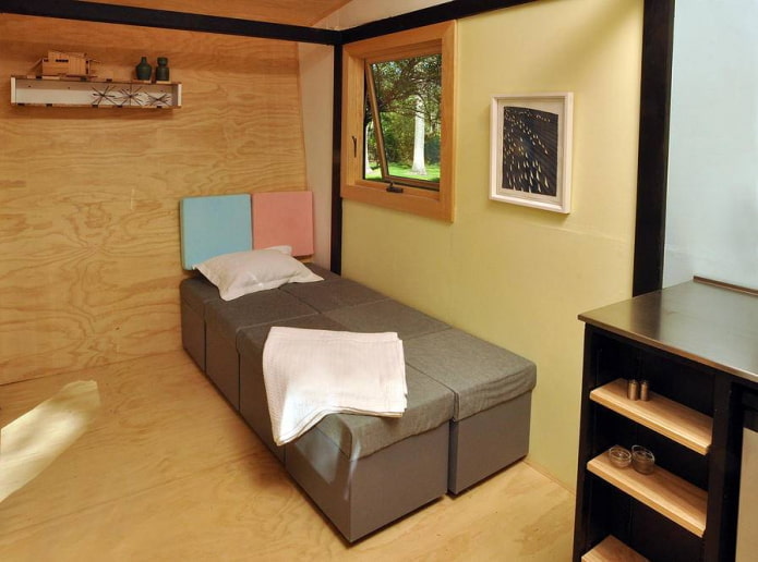 place de couchage dans un camping-car