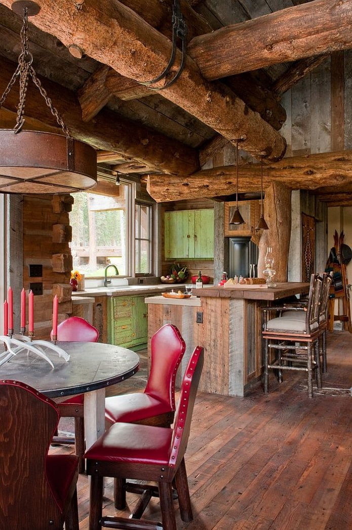 Cuisine-salle à manger