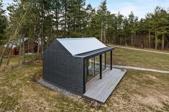 Petite maison de style scandinave