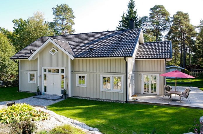 maison de campagne de style scandinave