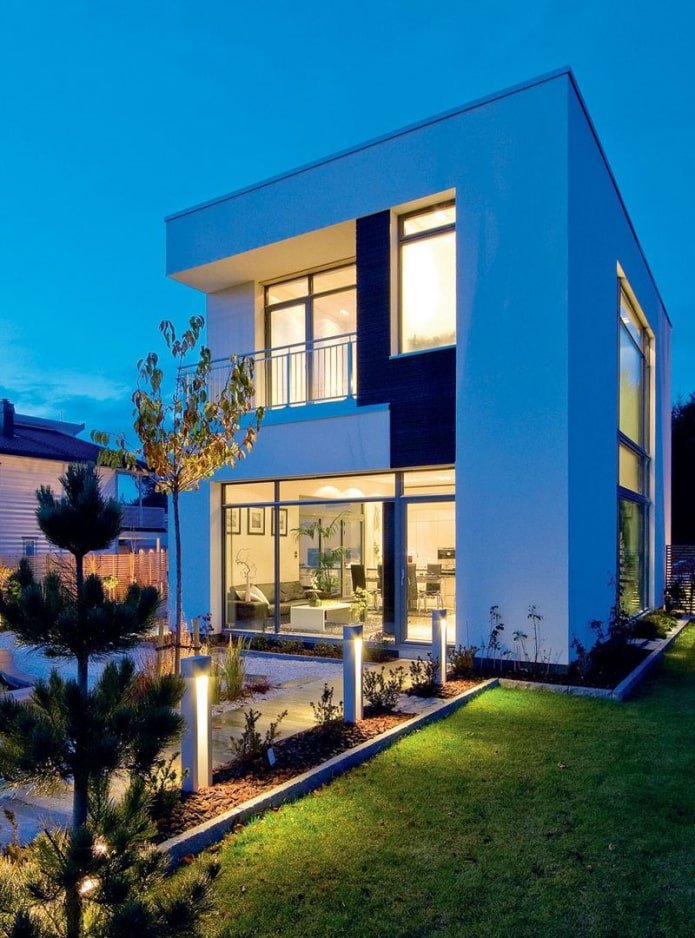 Petite maison de style high-tech