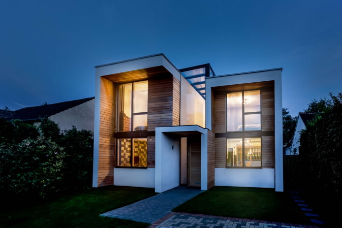 Petite maison de style high-tech