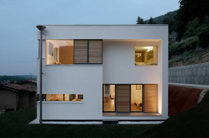 Petite maison de style high-tech