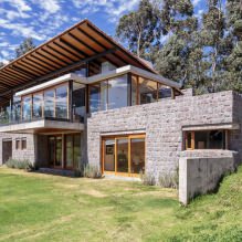 Maisons avec fenêtres panoramiques : 70 meilleures photos et solutions inspirantes - 17