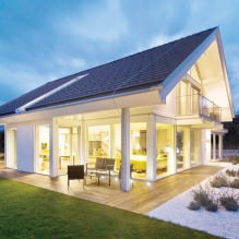Maisons avec fenêtres panoramiques : 70 meilleures photos et solutions inspirantes - 10