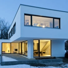 Maisons avec fenêtres panoramiques : 70 meilleures photos et solutions inspirantes - 11