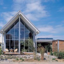 Maisons avec fenêtres panoramiques : 70 meilleures photos et solutions inspirantes - 9