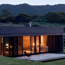 Maisons avec fenêtres panoramiques : 70 meilleures photos inspirantes et solutions-14