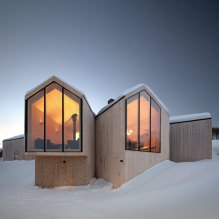 Maisons avec fenêtres panoramiques : 70 meilleures photos et solutions inspirantes-0