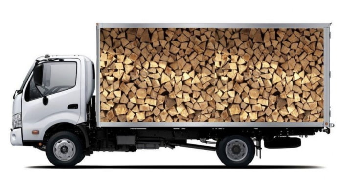 5 mètres cubes de bois de chauffage