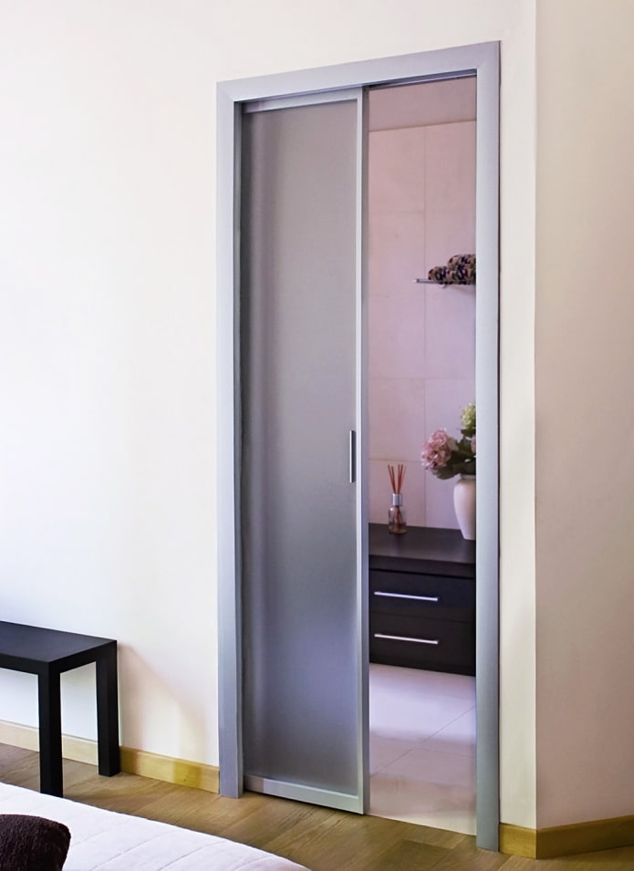 portes de compartiment double face à l'intérieur