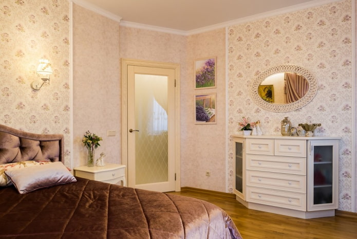 Décoration de chambre de style provençal