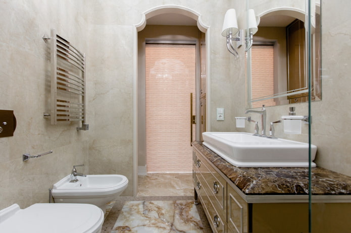 Porte étroite à l'intérieur