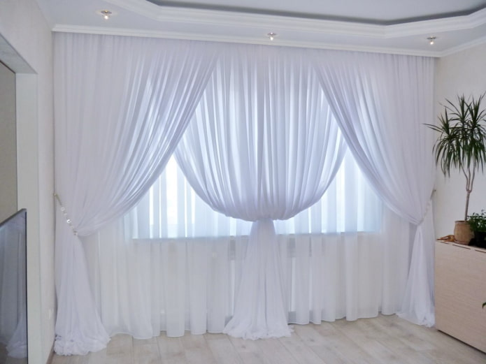double curtains