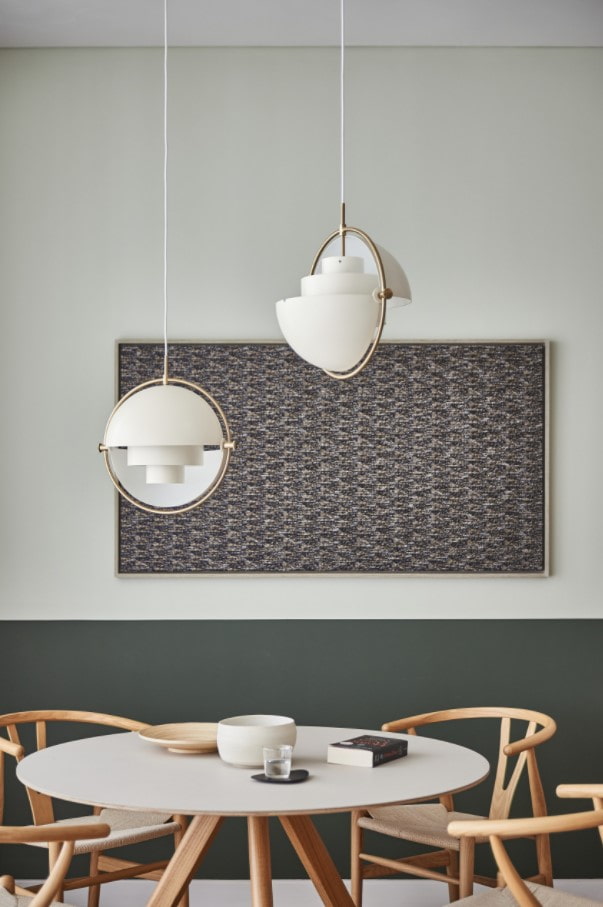 lampes modernes de style Japandi