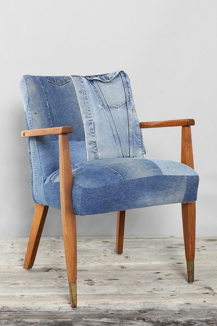 Revêtement Chaise Jeans