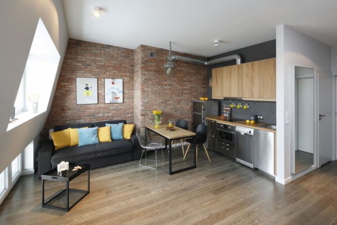 Appartement loft de style européen