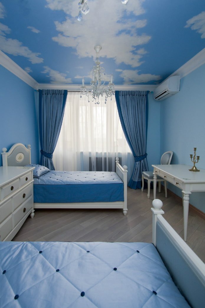 Rénovation de style européen d'une chambre d'enfant