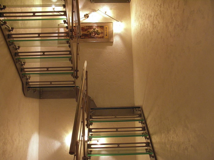Peinture texturée dans la maison