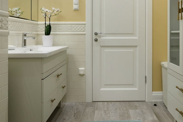 Carrelage blanc 