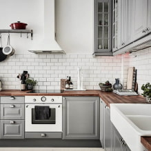 Options de finition et caractéristiques de conception du tablier de cuisine - 1